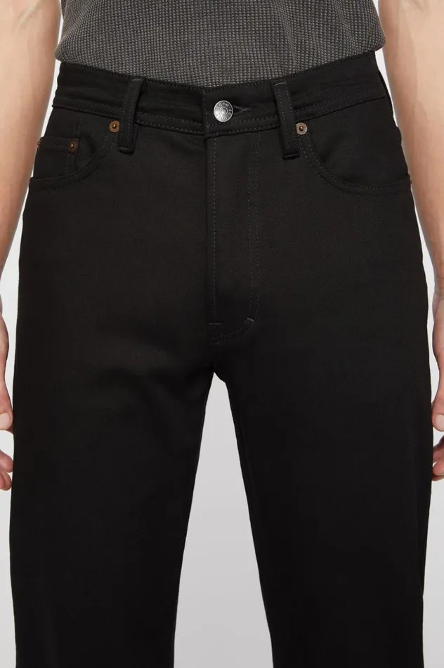 Acne Studios Slim Fit Jeans 8211 River Stay Black Men Jeans