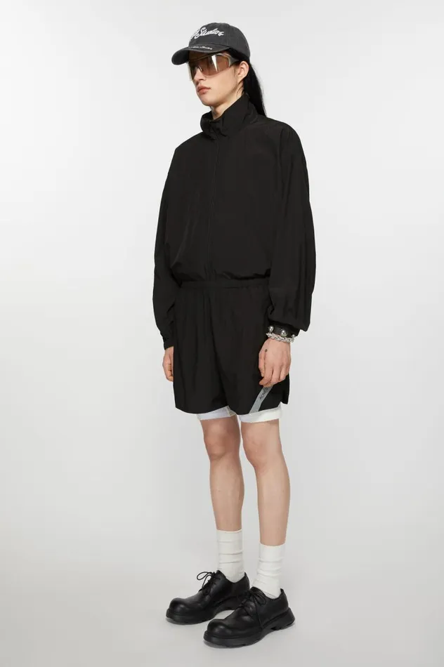 Acne Studios Swim Shorts Black Men Shorts