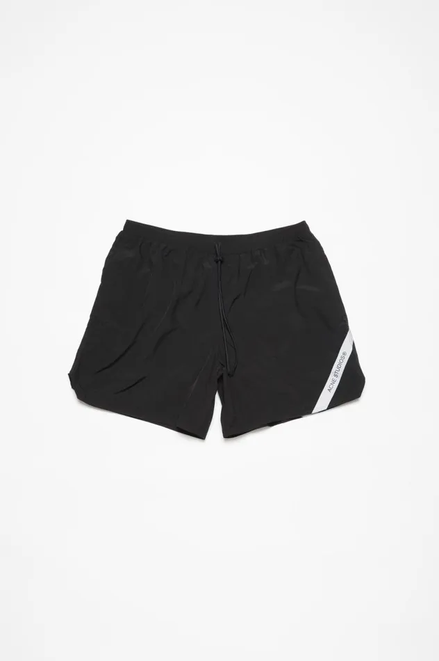 Acne Studios Swim Shorts Black Men Shorts
