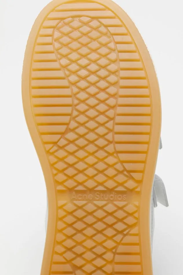 Acne Studios Velcro Strap Sneakers Optic Whiteecru Men Face Collection