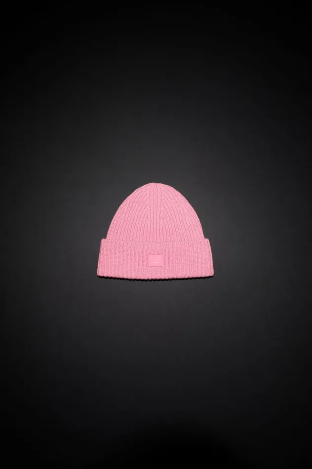 Acne Studios Wool Knit Beanie 8211 Children Bubble Pink WomenMen Children