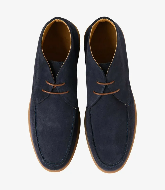 Amalfi Navy Suede Men Chukka Boots Loake Amalfi Navy Suede Men Chukka Boots Loake