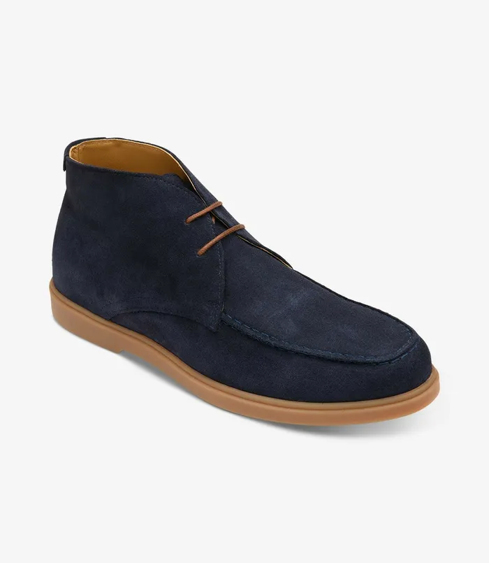 Amalfi Navy Suede Men Chukka Boots Loake Amalfi Navy Suede Men Chukka Boots Loake