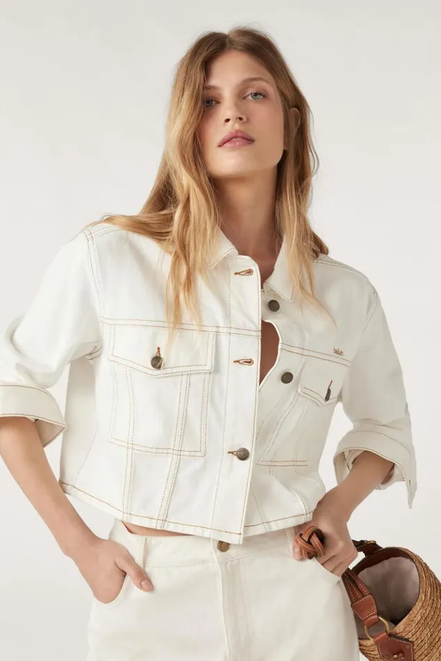 ArnaShort Jean Jacket Clothing Baandsh Jackets and Coats