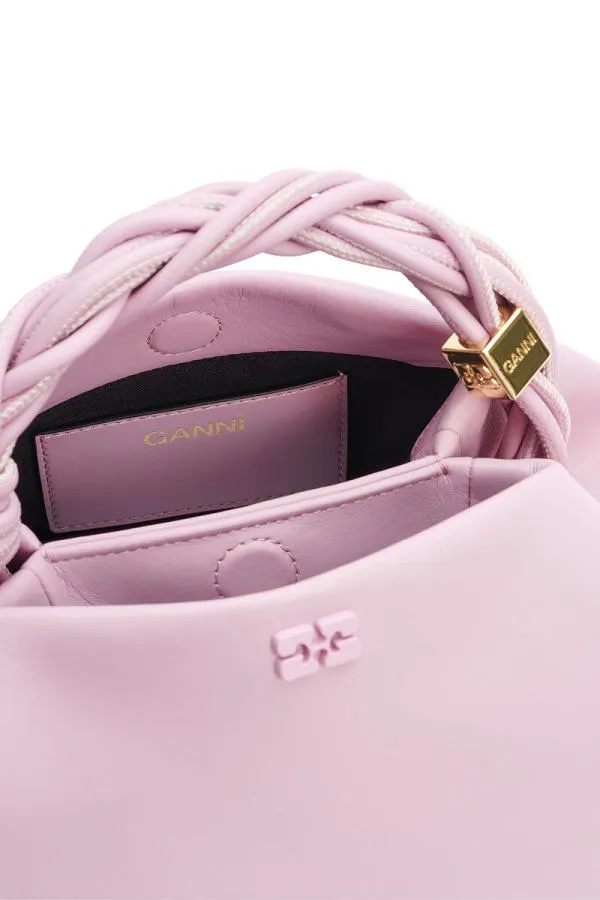Bags GANNI Top Handle Light Pink Small Bou Bag Pink Nectar