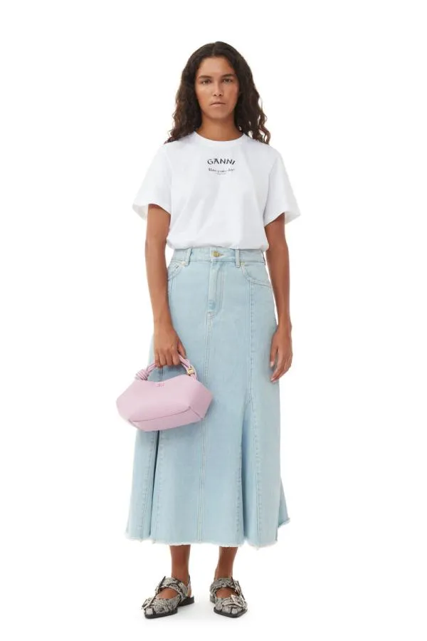 Bags GANNI Top Handle Light Pink Small Bou Bag Pink Nectar