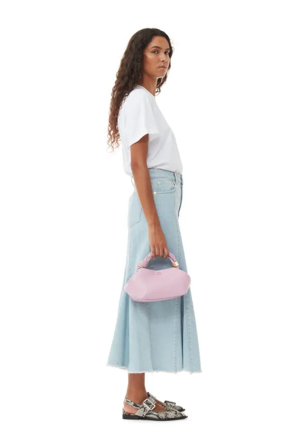Bags GANNI Top Handle Light Pink Small Bou Bag Pink Nectar