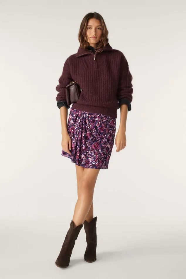 BaltanZipUp Neckline Sweater Clothing Baandsh Sweaters and Cardigans