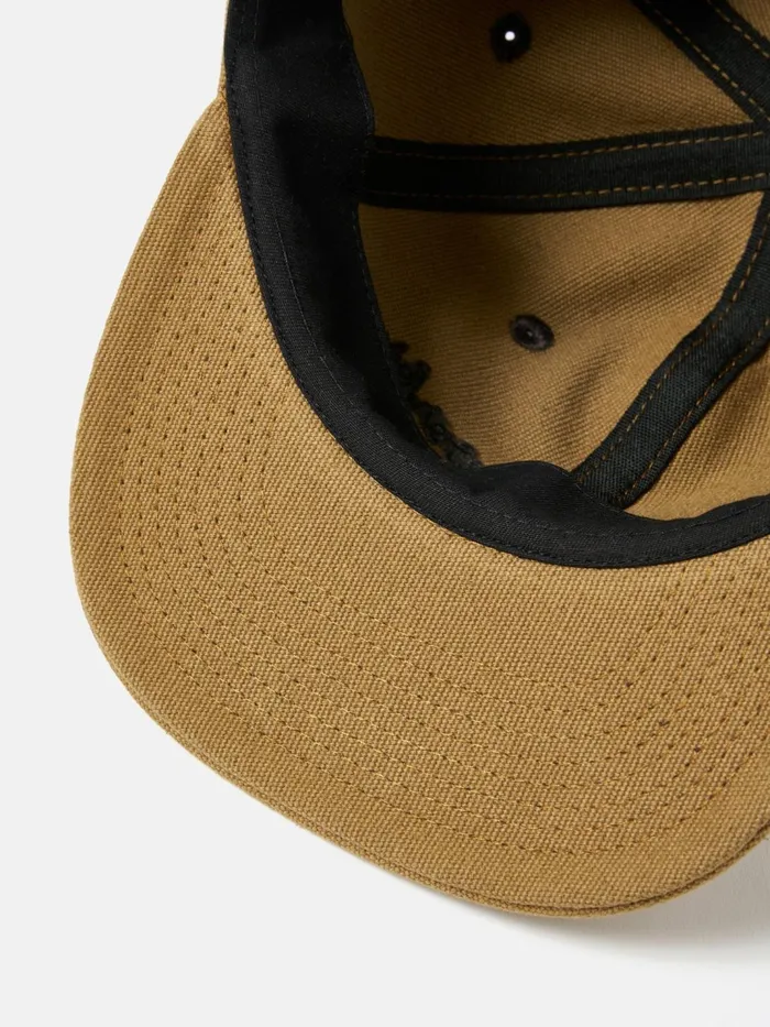 Baseball Hat In Khaki Canvas Men Universal Works Hats