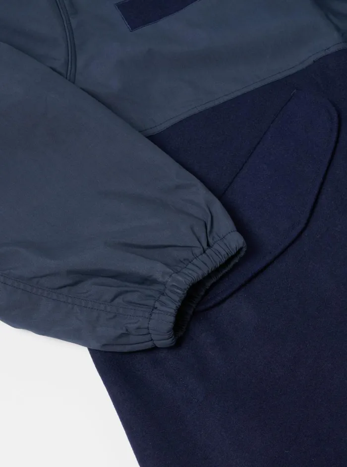 Beach Parka II In Navy MeltonRecycled Polytech Men Universal Works Coats and Outerwear