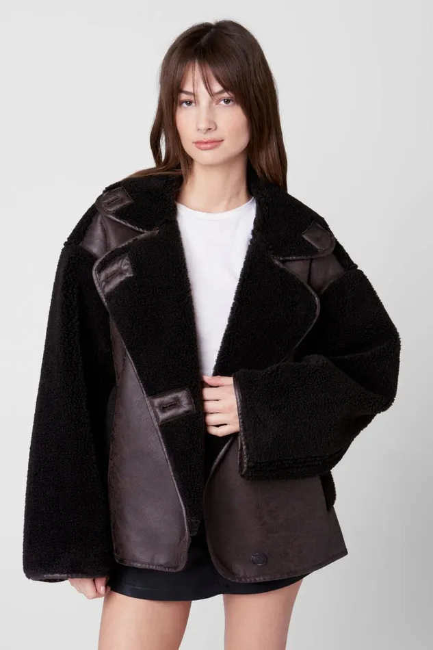 Between The Line Jacket Women BLANK NYC Jackets