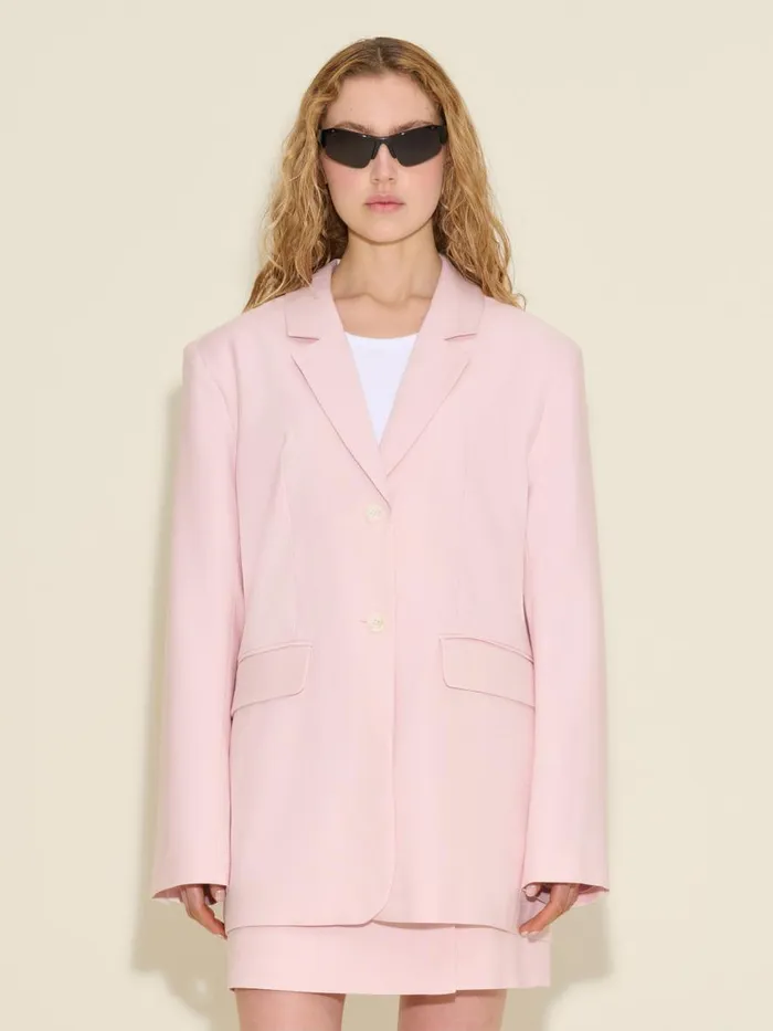 Blazers Women Holzweiler Freya Side Panel Blazer Lt Pink