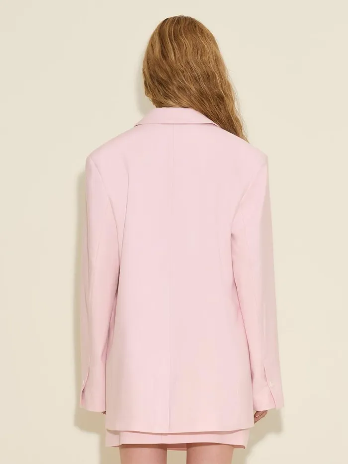 Blazers Women Holzweiler Freya Side Panel Blazer Lt Pink