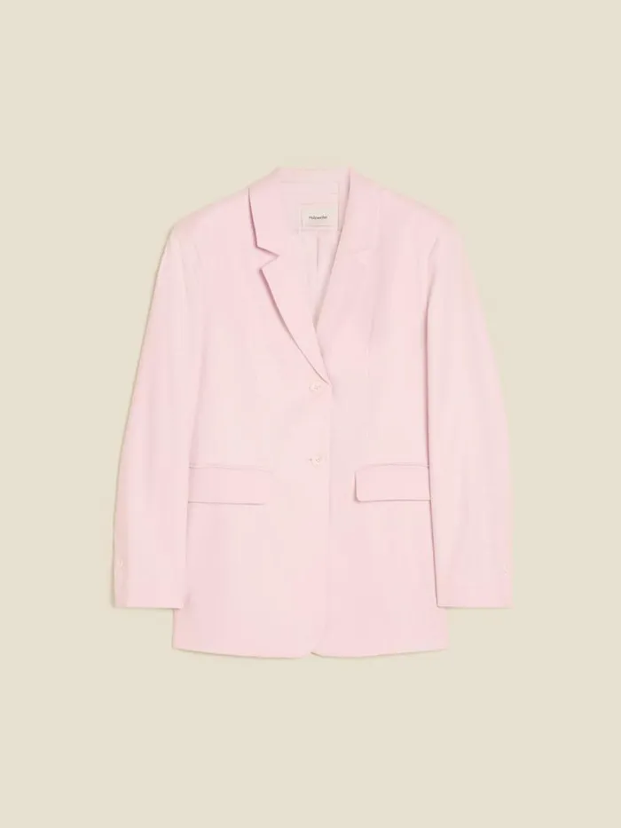 Blazers Women Holzweiler Freya Side Panel Blazer Lt Pink