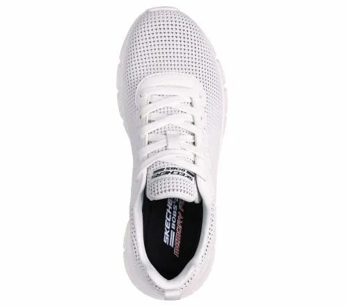 BOBS Sport B Flex 8211 Visionary Essence White Women SKECHERS Lace Up