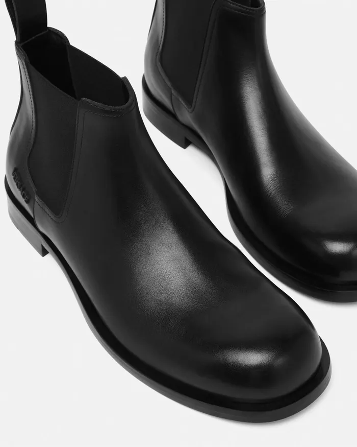 Boots Men Versace Metropoli Chelsea Boots Black