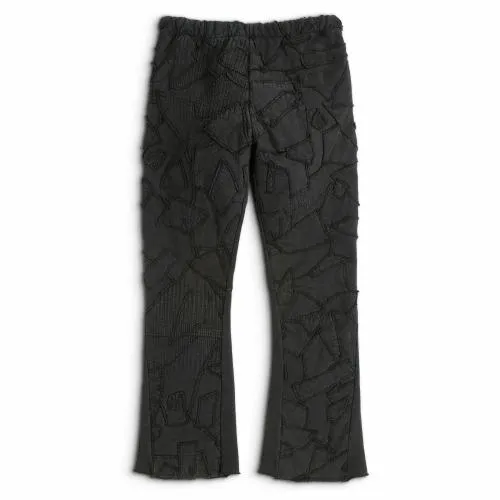 Bottoms WomenMen Gallery Dept COLLAGE FLARE SWEATPANT Black