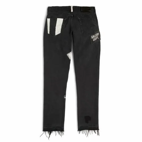 Bottoms WomenMen Gallery Dept FUCK FACE DENIM Black