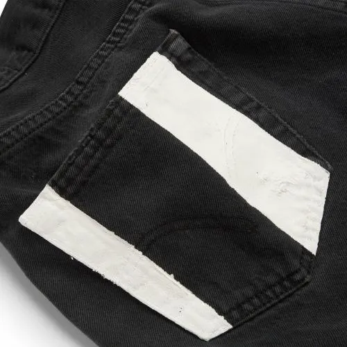 Bottoms WomenMen Gallery Dept FUCK FACE DENIM Black