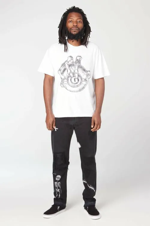 Bottoms WomenMen Gallery Dept FUCK FACE DENIM Black