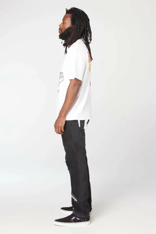 Bottoms WomenMen Gallery Dept FUCK FACE DENIM Black