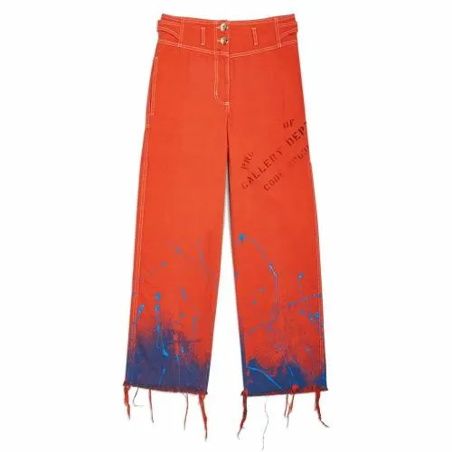 Bottoms WomenMen Gallery Dept GD X LANVIN TROUSERS WOMEN039S Orange