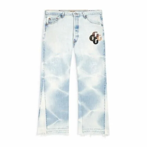 Bottoms WomenMen Gallery Dept LA FLARE MULTI G PATCH Barn Blue