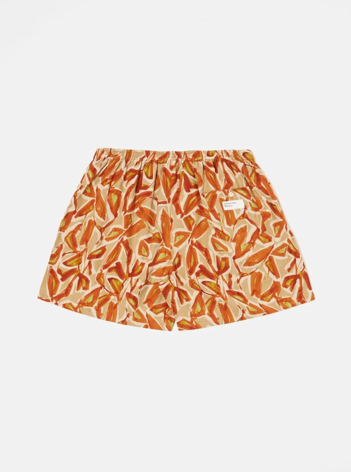 Boxer Short In Terracotta Artist Flower Lincot Men Universal Works Underwear
