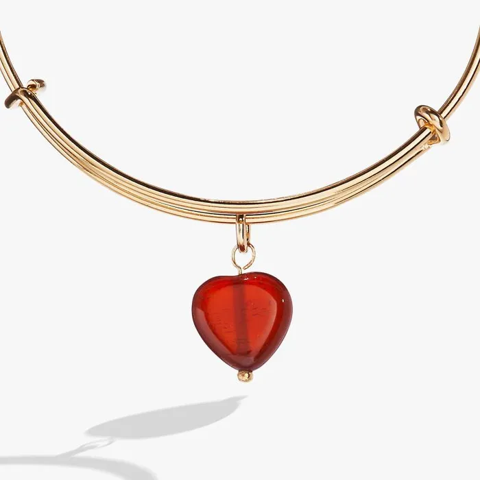 Bracelets Women Alex And Ani Carved Aventurine Heart Bangle Gold