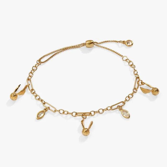 Bracelets Women Alex And Ani Harry Potter Golden Snitch Bracelet 14kt Gold Over Sterling Silver