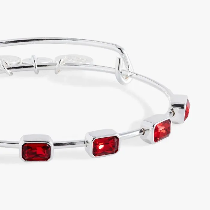 Bracelets Women Alex And Ani January Birthstone Emerald Cut Bangle Gold