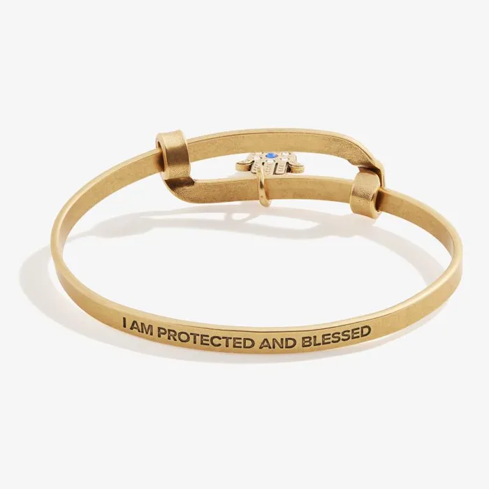 Bracelets Women Alex And Ani Motivation Hamsa Charm Bangle Rafaelian Gold
