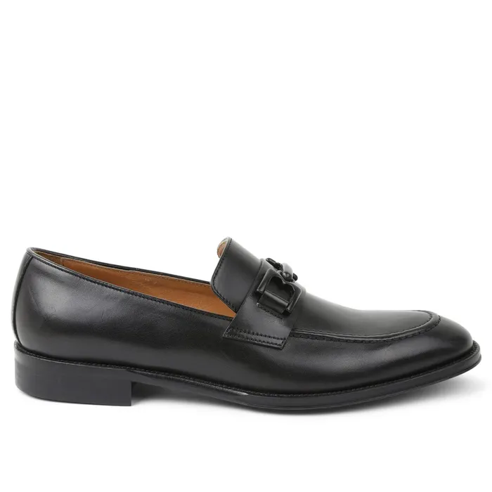 Bruno Magli Alpha Classic Bit Leather Loafer 8211 Black Men Loafers and Slipons