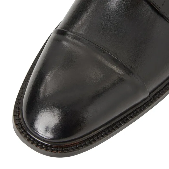 Bruno Magli Aydin Cap Toe Leather DerbyBlack Men Dress Shoes