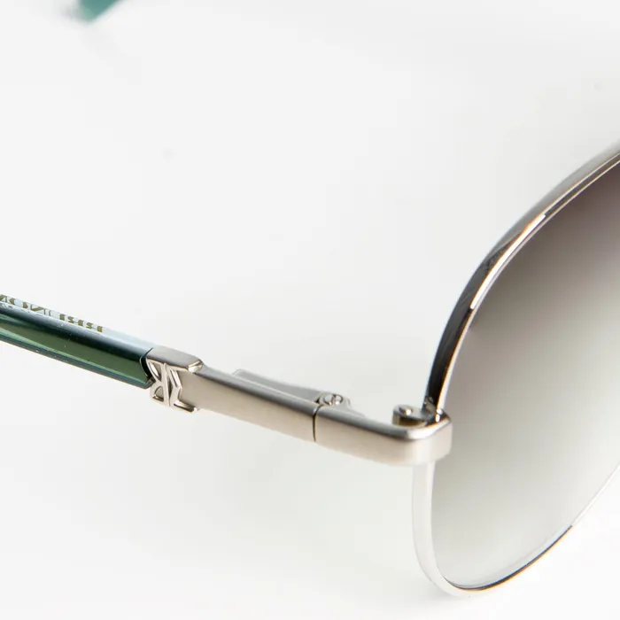 Bruno Magli Costa Aviator Sunglasses 8211 Silver Women Sunglasses