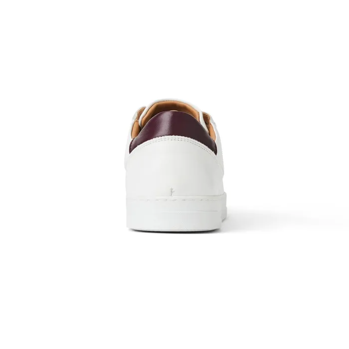 Bruno Magli Dante LacetoToe Leather Sneaker 8211 White Men Sneakers