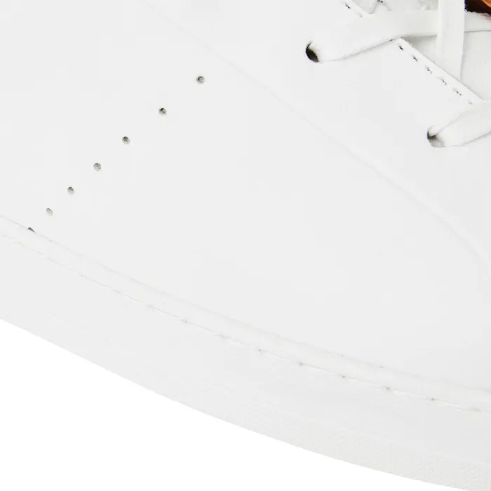 Bruno Magli Dante LacetoToe Leather Sneaker 8211 White Men Sneakers