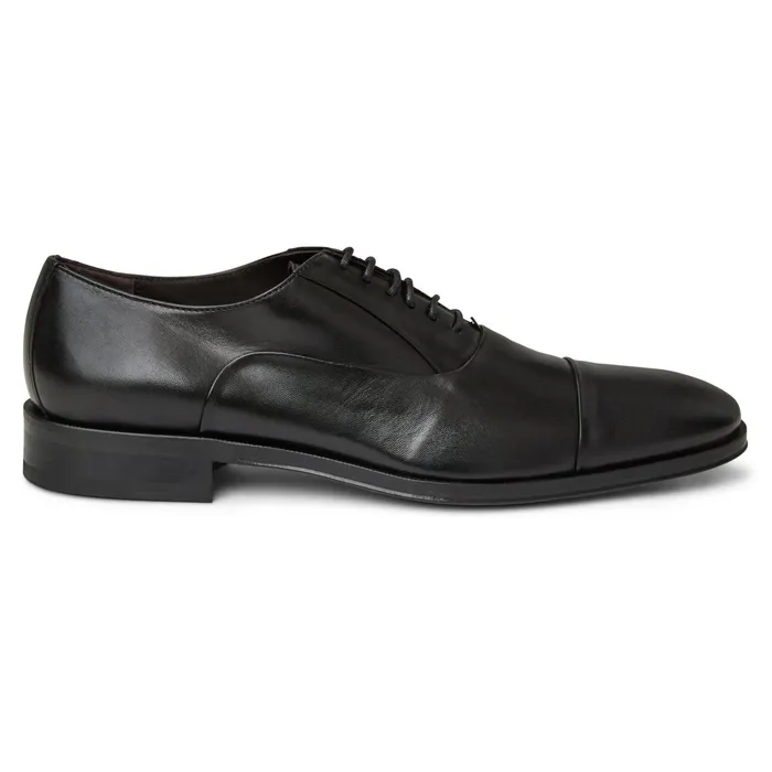 Bruno Magli Maioco Leather Oxford 8211 Black Men Dress Shoes