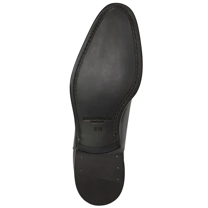 Bruno Magli Maioco Leather Oxford 8211 Black Men Dress Shoes