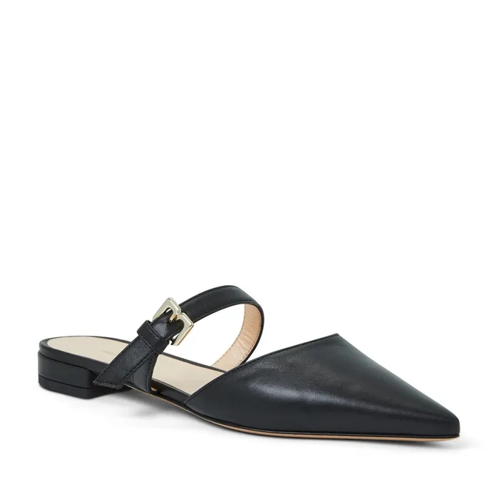 Bruno Magli PASHA Mule BLACK Women Flats and Loafers
