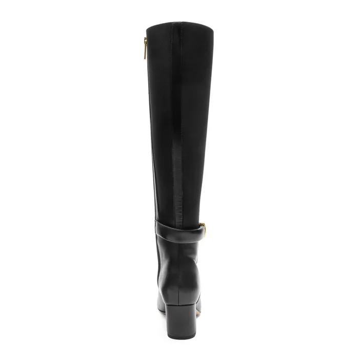 Bruno Magli Paula Stretch Boot Black Women Boots