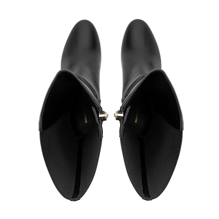 Bruno Magli Paula Stretch Boot Black Women Boots