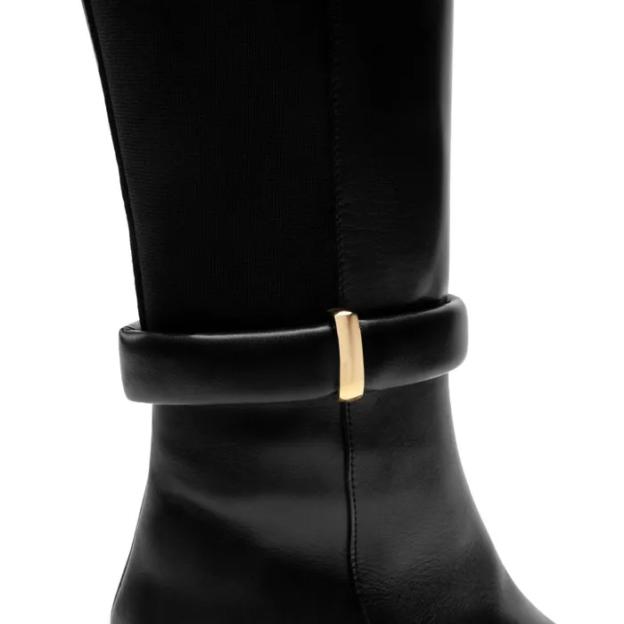 Bruno Magli Paula Stretch Boot Black Women Boots