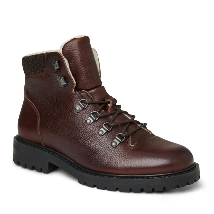 Bruno Magli Philip Lace Up Leather Boot 8211 Brown Men M BY BRUNO MAGLI