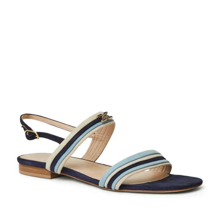Bruno Magli PORTIA Sandal NAVYBLUESAND SUEDE Women Sandals and Slides