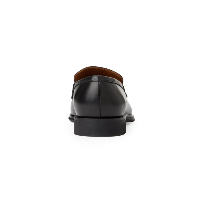 Bruno Magli Raging Leather Penny Loafer Black Men Dress Shoes
