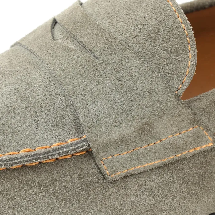 Bruno Magli Silas Suede Loafer 8211 Taupe Men Casual Shoes