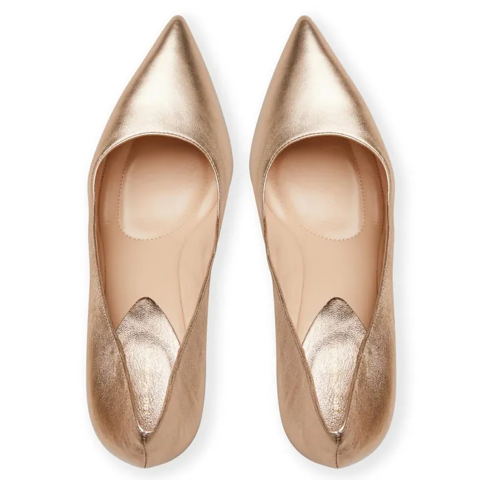 Bruno Magli TARA Pump GOLD Women Pumps