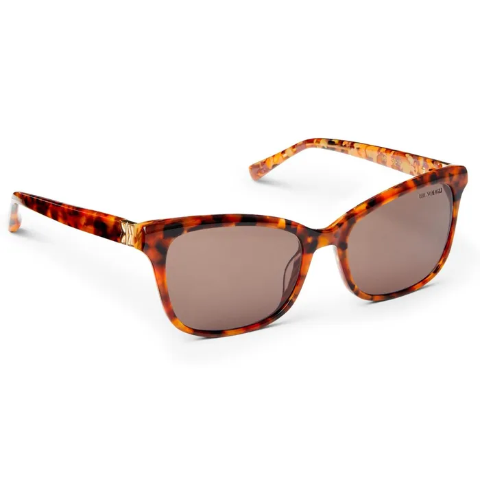 Bruno Magli Vales Limited Edition Cateye Sunglasses Honey Tortoise Women Sunglasses