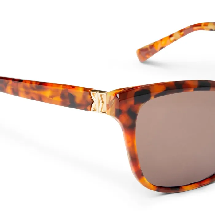 Bruno Magli Vales Limited Edition Cateye Sunglasses Honey Tortoise Women Sunglasses
